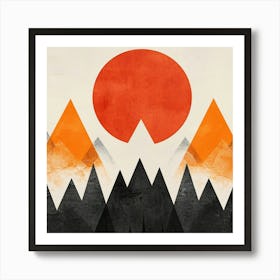 Mountain Landscape 4 Art Print