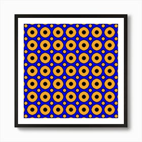 Pattern Circle Seamless Texture 1 Art Print