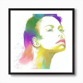 Portrait Of A Woman 1 Art Print