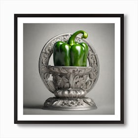 Green Pepper 12 Art Print