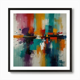 Abstract Painting 11 Art Print