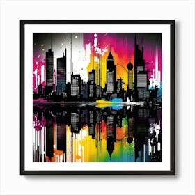 Cityscape 10 Art Print