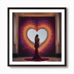 Love Heart 3 Art Print