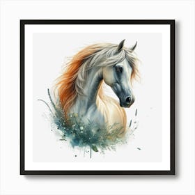 Horse Head.1 2 Art Print