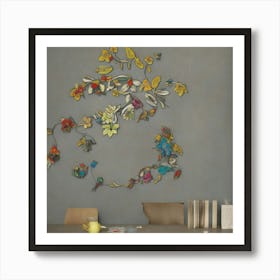 Flower Wall Art 7 Art Print