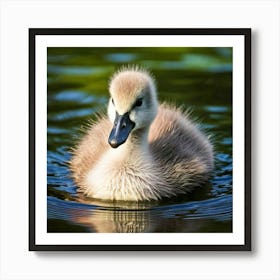 Swan photo 4 Art Print