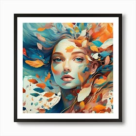 Abstract Painting 1 Art Print