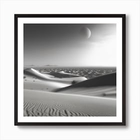 Sand Dunes 3 Art Print