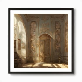 Room In A Castle 4 Art Print