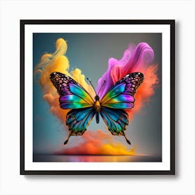 Best Quality Possible Of An Amber Phantom Butter (1) Art Print