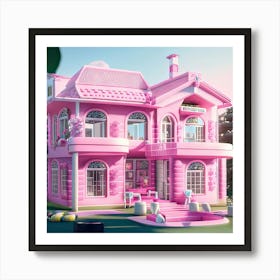 Barbie Dream House (824) Art Print