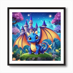 Baby Dragon Art Print