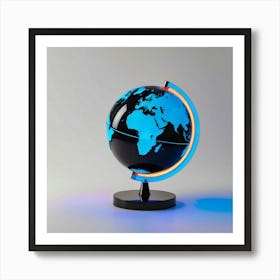 Globe Of The World Art Print