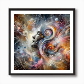 Creative world Art Print