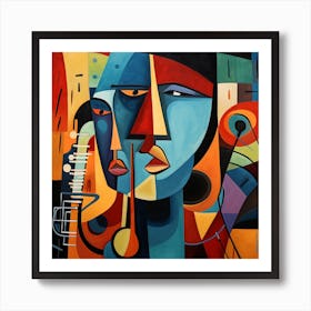 Saxophone 1 Art Print