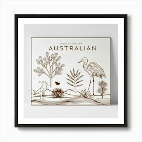 Australian Landscape Poster