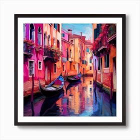 Venice the City of romance Art Print