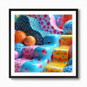 Polka Dots 5 Art Print