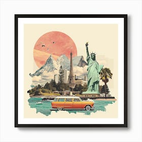 America The Beautiful Art Print