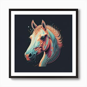 Horse Head 2 Art Print