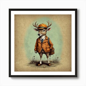 Deer Hunter 1 Art Print