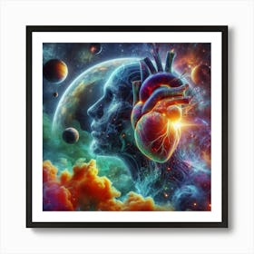 Heart Of The Universe 1 Art Print