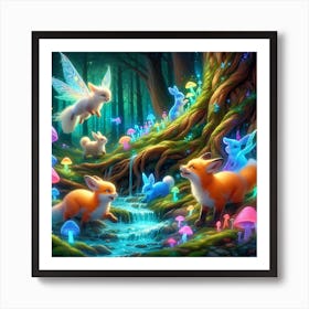 Fairy Forest 7 Art Print