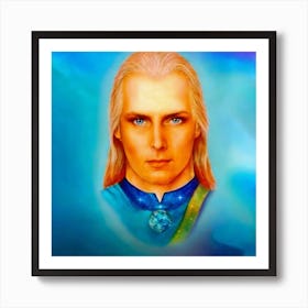 Ashtar Sheran Spaceship Commander In The Star Art Print