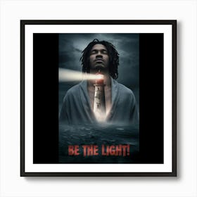 Cropped A Cinematic Shot Of An African American Male With Wgggkrw5rrmf4ycj20sl3w Gduqqhquskmxczhynhbl5q Art Print