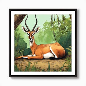 Antelope Art Print