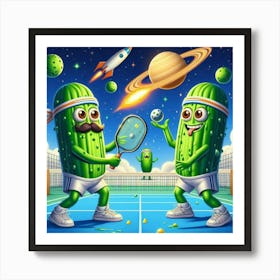 Pickleball 1 Art Print