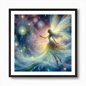 Fairy In The Sky 1 Art Print