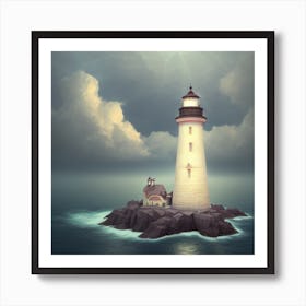 Lighthouse 3 Art Print