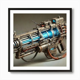 Converted Salvage Railgun Image Art Print