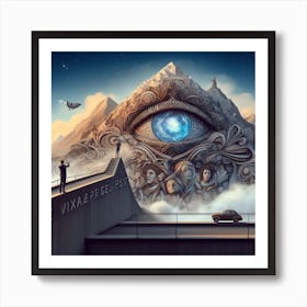 Eye Of The Gods Art Print