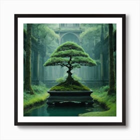 Bonsai Tree Art Print