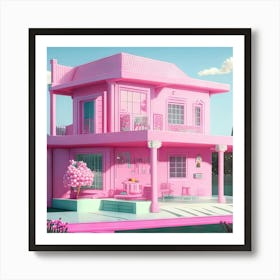 Barbie Dream House (324) Art Print