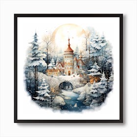 Celestial Cascade Art Print