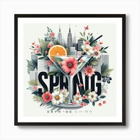 Spring Day Art Print