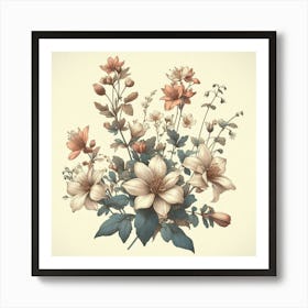 Floral Bouquet 13 Art Print