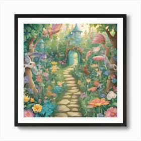 Fairy Garden 7 Art Print