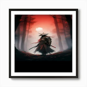 Samurai 1 Art Print