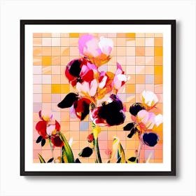 Abstract Of Flowers Art Print