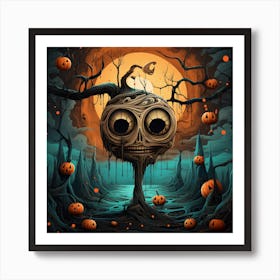 Halloween Collection By Csaba Fikker 80 Art Print