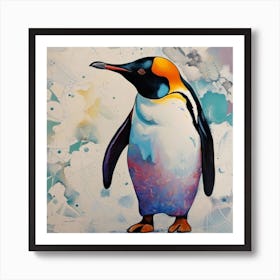 Penguin charms Art Print