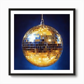 Disco Ball Art 25 Art Print