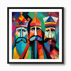 Three Kings 7 Art Print