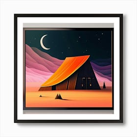 Desert Print Art Print