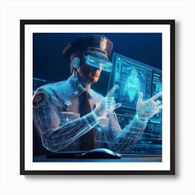 Police Officer Art Print