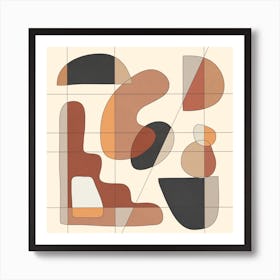 Modern Abstract Art 3 Art Print